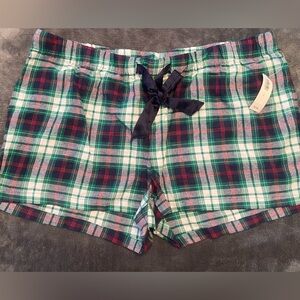 2015 OLD NAVY FLANNEL BOXER BLUE/GREEN PLAID
SIZE‎ LARGE